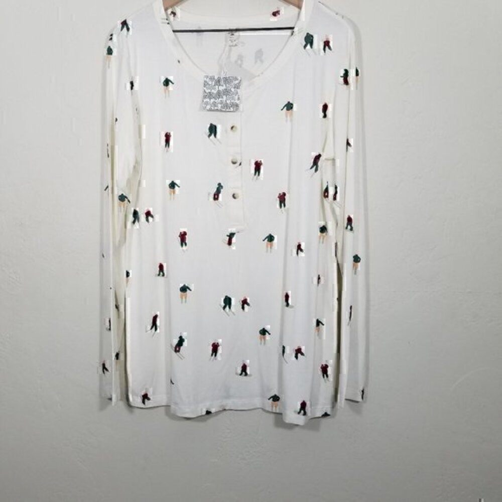 NWT Kate Quinn Pajama Top Size XXL